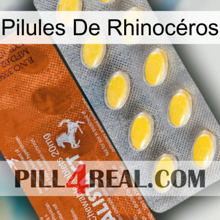 Pilules De Rhinocéros 42